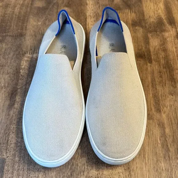 Rothy’s The Original Slip On Sneaker Shoe Flat Sand Athleisure Women’s Size 8.5 - Picture 2 of 12